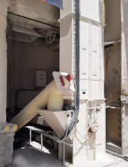 Alternative transport for gypsum plasters