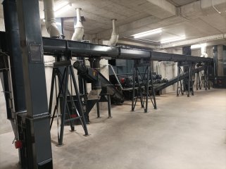Material preparation technology for PVC extrusive lines