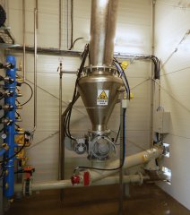 Storage and transport of coal dust