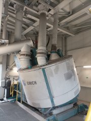 Reconstruction of mixing centre for the operation of fluid boilers
