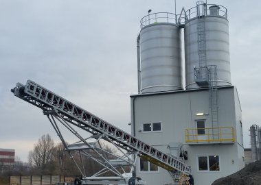Míchací centrum vedlejších energetických produktů
