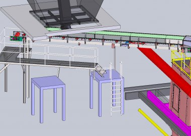 Slag handling system