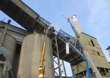 Reconstruction of clinker conveying system